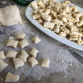 El cooksnap de Flopi Coccaro cuando hizo Ñoquis de harina.