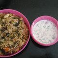 Nithyakalyani Sahayaraj's cooksnap of when they made வெஜ் பிரியாணி.