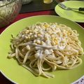 El cooksnap de Cristobal Palma Sanguinetti cuando hizo 🌽Tallarines al choclo 🌽.