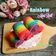 Cooksnap dari Indri Arwin untuk resep 24.Rainbow miniroll aka Bolu Gulung mini Pelangi