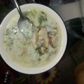 El cooksnap de Jefer Clavijo cuando hizo Caldo de pescado bagre.