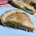 El cooksnap de Marcela Lemos cuando hizo Tarta de atún y choclo.