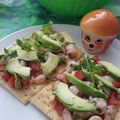 El cooksnap de Blanca Ramírez cuando hizo Tostadas de ceviche de camarón.