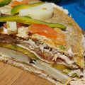 El cooksnap de MADE in Chile cuando hizo Torta de panqueques de espinaca saludable.