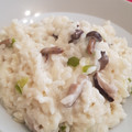 El cooksnap de Raquel Vendrell Sangenís cuando hizo Risoto de pollo y setas con fumet casero de nata y mantequilla.