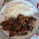 El cooksnap de Javiera Sanchez cuando hizo Carne Mongoliana Muy, Muy rica (comida china).