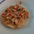 El cooksnap de Fabiola Gomez cuando hizo Ceviche de Soya.