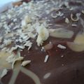 El cooksnap de marina cuando hizo Tarta de chocolate y galletas para cumpleaños.