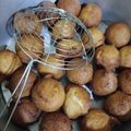 El cooksnap de Delfina Blanco cuando hizo Buñuelos.