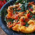Cooksnap dari Nay's Kitchen untuk resep Tahu penyet sambal kemangi