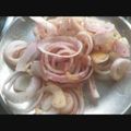 Rakhi Gupta का कुकस्नैप जब उन्होंने मसाला नींबू प्याज(masala nImbu pyaz recipe in hindi) बनाया था।