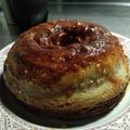 El cooksnap de Zulma Sovrano cuando hizo Torta choco flan.