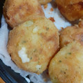 El cooksnap de Sofia Mercado cuando hizo Bombas de papa rellenas con queso!! 😝.