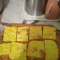 El cooksnap de Martha Cruz cuando hizo Fainá de queso fácil 🧀.