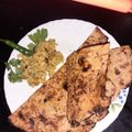Sunita Singh का कुकस्नैप जब उन्होंने स्पाइसी लहसुनी लच्छा पराठा (spicy lehsuni lachha paratha recipe in Hindi) बनाया था।