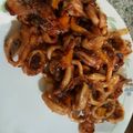 Spurthi's cooksnap of when they made Salt and Pepper Squid.
