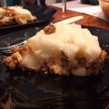 El cooksnap de Val sosa cuando hizo Pastel de papas con relleno de lentejas.