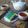 Cooksnap Wan Muhammad Syafiq ( Syapex Kitchen ) semasa beliau membuat Kek Lapis Mint Cheese.