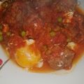 El cooksnap de victoriafl10 cuando hizo Tajine de albóndigas de cordero y huevo (kofta tajine).