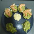 El cooksnap de Miguel Angel cuando hizo Aguacates rellenos de atún.