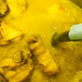 Cooksnap Noor Amira semasa beliau membuat Gulai Tempoyak Ayam (PAHANG DARUL MAKMUR).