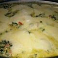 El cooksnap de Vane cuando hizo Pastel de arroz y crema con espinaca.