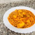 El cooksnap de Noelia Cocinillas cuando hizo Arroz meloso de sepia y sobrasada.