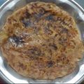 Poojajain का कुकस्नैप जब उन्होंने आलू का पराठा (aloo ka paratha recipe in Hindi) बनाया था।