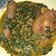 Mamu's cooksnap of when they made Miyar ganye (vegetable soup).