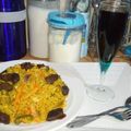 Mrs Ghalee Tk Cuisine's cooksnap of when they made Jollof rice, coleslaw and peppered chicken.