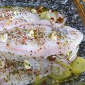 El cooksnap de Number One cuando hizo Lenguado al horno con patatas y cebollas.