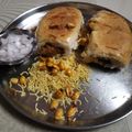 Falguni Shah's cooksnap of when they made કચ્છી દાબેલી.