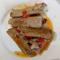 El cooksnap de Mariluz Ramos Prol cuando hizo Costillas de cerdo en salsa. Receta fácil y económica.