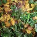 Dhruvi Shet's cooksnap of when they made Aloo gobhi.