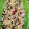 Dolly Tolani का कुकस्नैप जब उन्होंने सेव पूरी (sev poori recipe in Hindi) बनाया था।