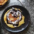 El cooksnap de Sevi cuando hizo Masa para tortitas con nata.