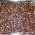El cooksnap de Erika!🍳🍯 cuando hizo Tarta de galletas, flan y chocolate🍫.