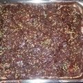 El cooksnap de Erika!🍳🍯 cuando hizo Tarta de galletas, flan y chocolate🍫.