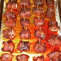 marieshifflett's cooksnap of when they made Chili Powder, Brown Sugar Bacon Wrapped Chicken Poppers!.