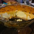 El cooksnap de María Paz Sebick cuando hizo Cheesecake.