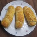 Csókásné Sós Anita Cooksnap-ja, amikor elkészítette a(z) Virslis kiflik kelt tésztából receptet.