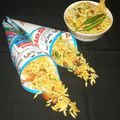 Roli Rastogi का कुकस्नैप जब उन्होंने चटपटी भेल (chatpati bhel recipe in Hindi) बनाया था।