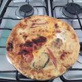El cooksnap de Jorge cuando hizo Fainá de zapallito y zanahoria.
