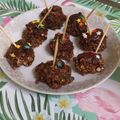 El cooksnap de Katherine cuando hizo Cake pop saludable.