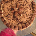 El cooksnap de Monica Fonseca cuando hizo Tarta de Nutella y Kinder Bueno.