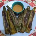 Cooksnap dari Dessy untuk resep Otak-otak tenggiri + sambal kacang