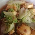 รูป Cooksnap ของ Bellalitar เมื่อเขาทำ ผัดผักกาดขาวเต้าหู้ทอดหมูสับ