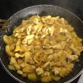 El cooksnap de Blankihealthy cuando hizo Pollo con piña.