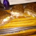El cooksnap de Rosana Vargas cuando hizo Pan de carne relleno.