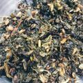 Rafiqua Shama का कुकस्नैप जब उन्होंने मूली के पत्तों की सब्जी (mooli ke patto ki sabzi recipe in Hindi) बनाया था।